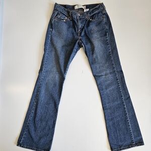 Polo RL Ralph Lauren Kelly Stretch Bootcut Denim Jeans 6x30 EUC Vintage Y2K